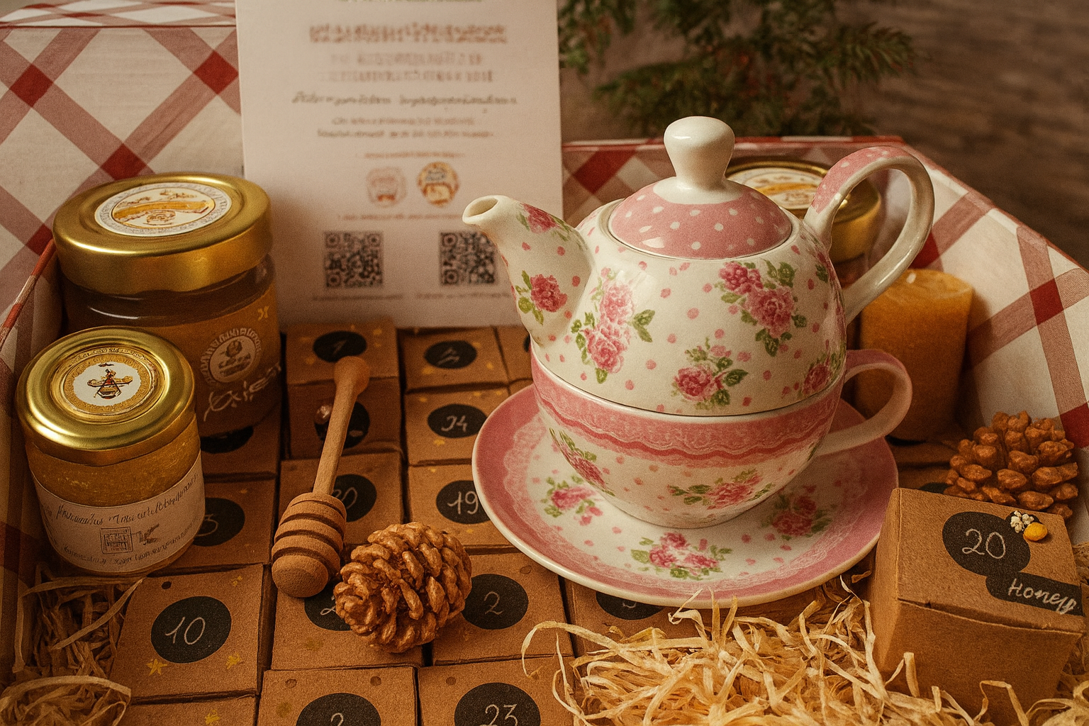 Wilder Advent 2025 – Premium Wildkräuter Tee-Adventskalender